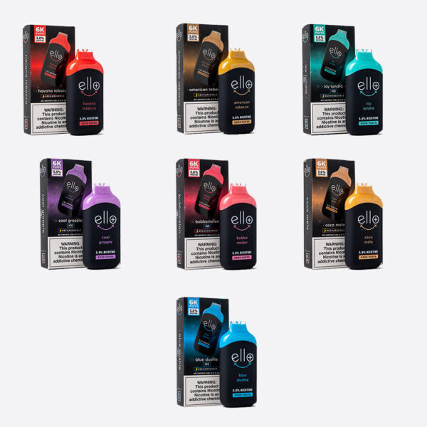 BLVK Ello Plus Disposable | 6000 Puffs |