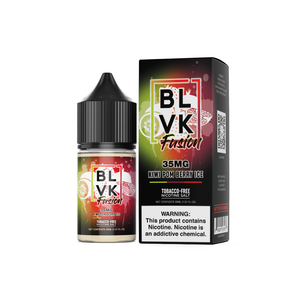 BLVK TF-Nic Series Salt Nic E-Liquid | Kiwi Pom Berry Ice