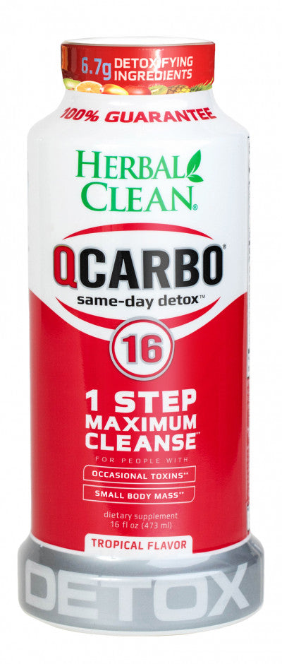 Herbal Clean QCarbo16 SAME-DAY DETOX