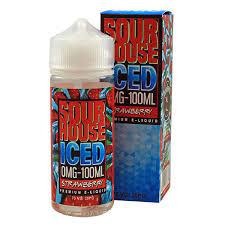 Sour House Series | Strawberry Iced | 100mL