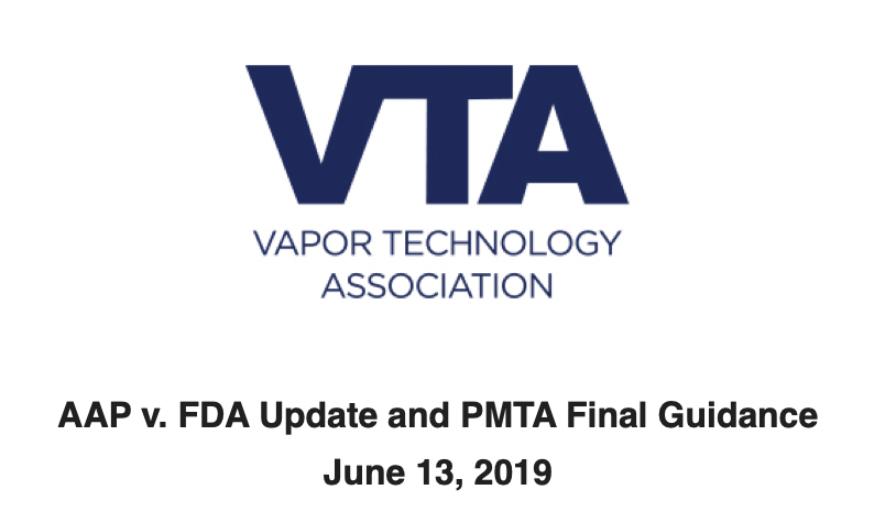AAP v. FDA Update and PMTA Final Guidance