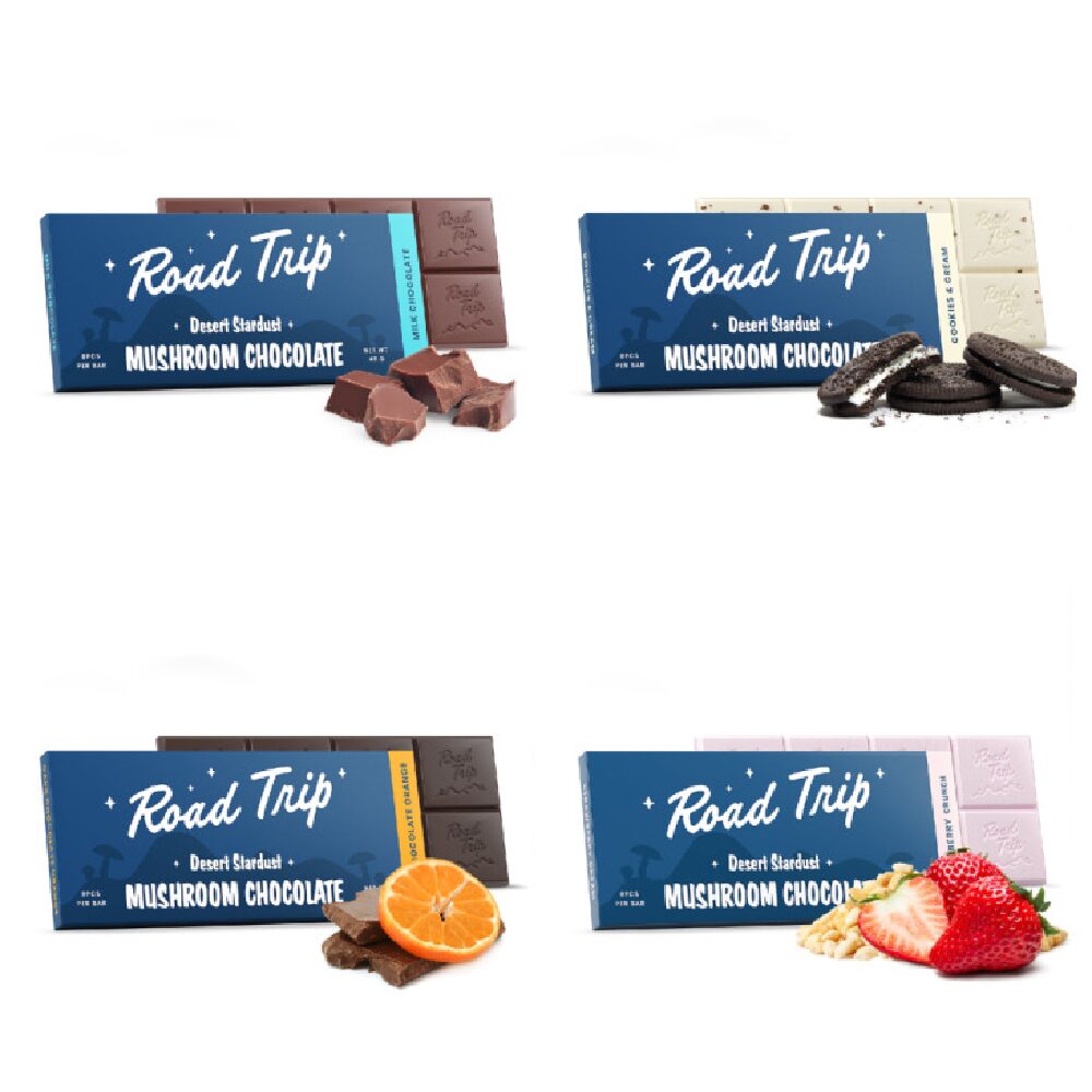 Road Trip Shrooms 30000mg Chocolate Bar Desert Stardust