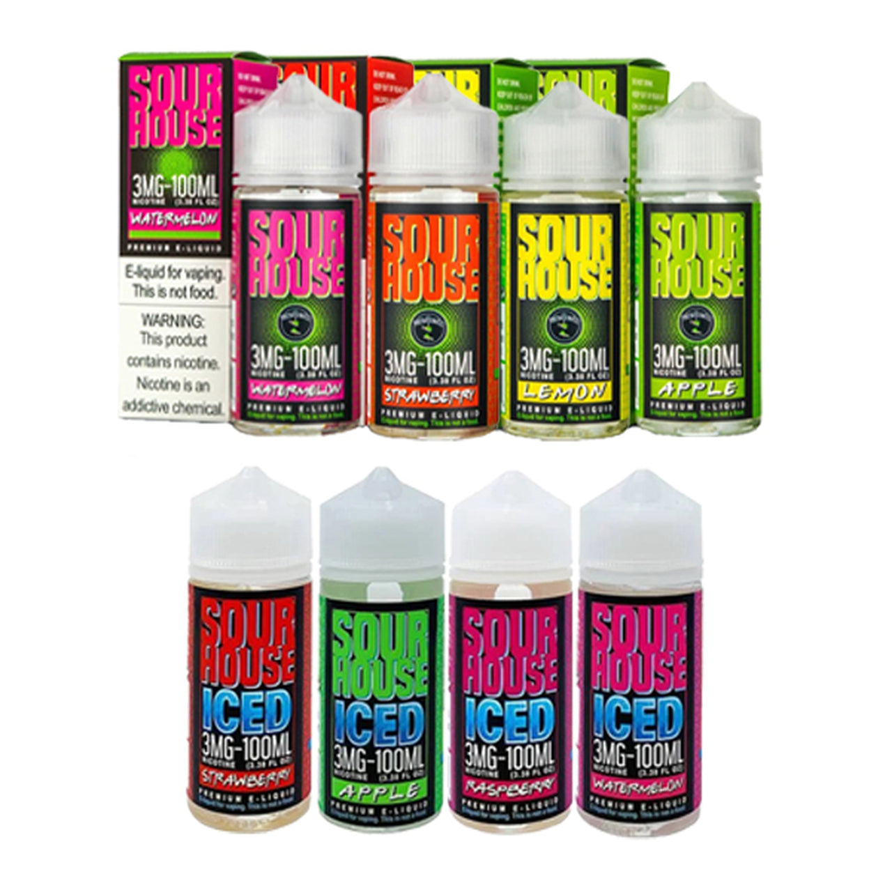 Sour House E-Juice Series | Watermelon | 100mL