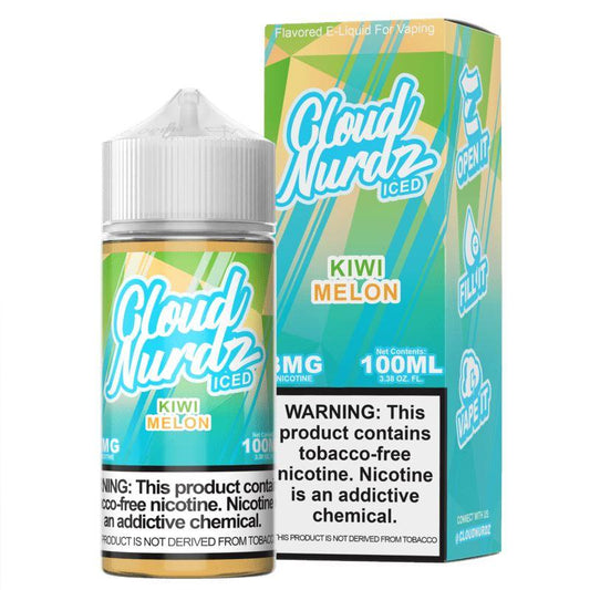 Cloud Nurdz Series | ICED 100mL - Kiwi Melon Iced