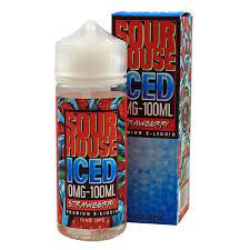 Sour House E-Juice Series | Strawberry Iced | 100mL